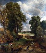 欧洲12-19世纪油画四_CONSTABLE, John - The Cornfield